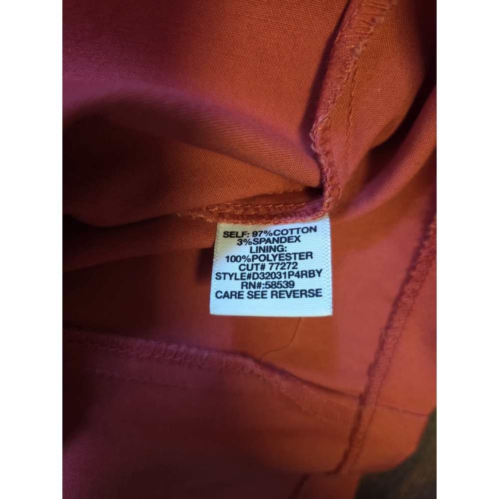 Maurices Salmon Dress NWT size 1/2 - Picture 4 of 5